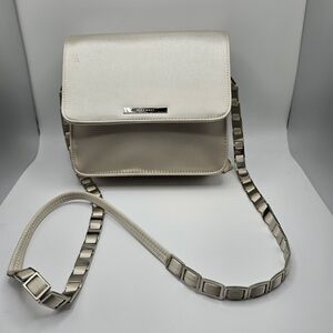 Elegant Cream Crossbody Bag